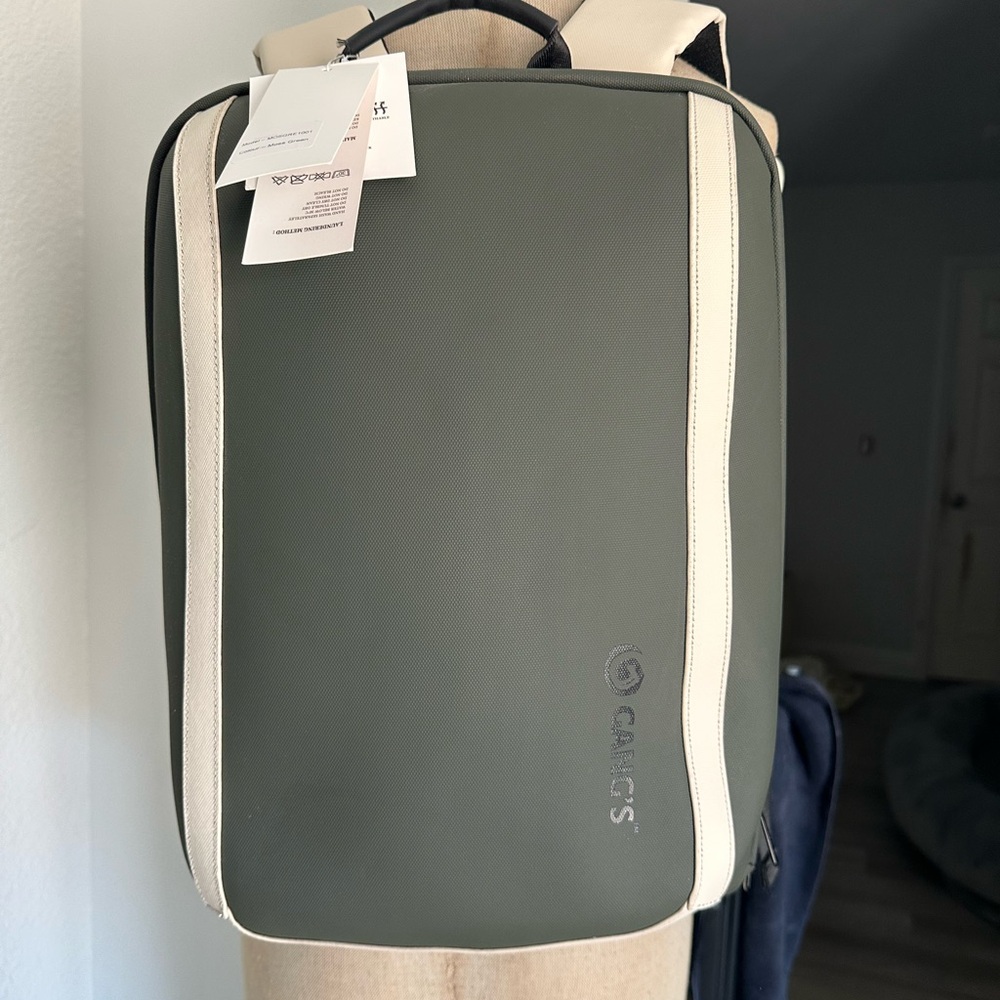 Olive and Cream Men's or Women’s  Backpack